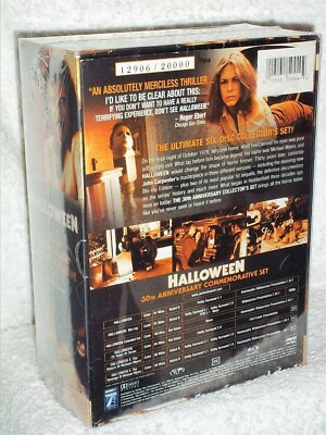 Halloween 30th Anniversary Commemorative Set (DVD, 2008, 6