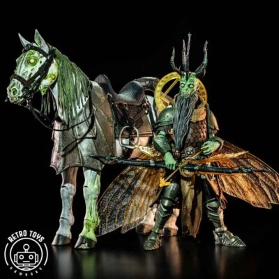 MYTHIC LEGIONS POXXUS & PHLOGEUS Four Horsemen Pestilence Fantasy Figure