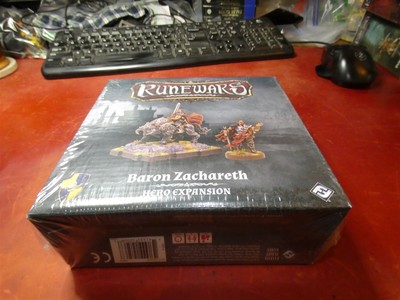 Runewars Miniatures Game: Baron Zachareth Hero Expansion: Sealed