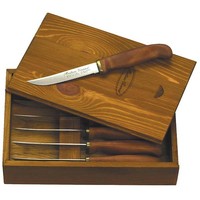 Marttiini Gourmet 6 Piece Steak Knives With Wooden Box on sale Marttiini Gourmet 6 Piece Steak Knives With Wooden Box on sale