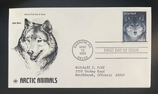 U.S-1999-ARTIC ANIMALS-GRAY WOLF-FDI-J2277