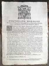 ZZ664-BRESCIA-1726 De Lucky Morosini Evêque