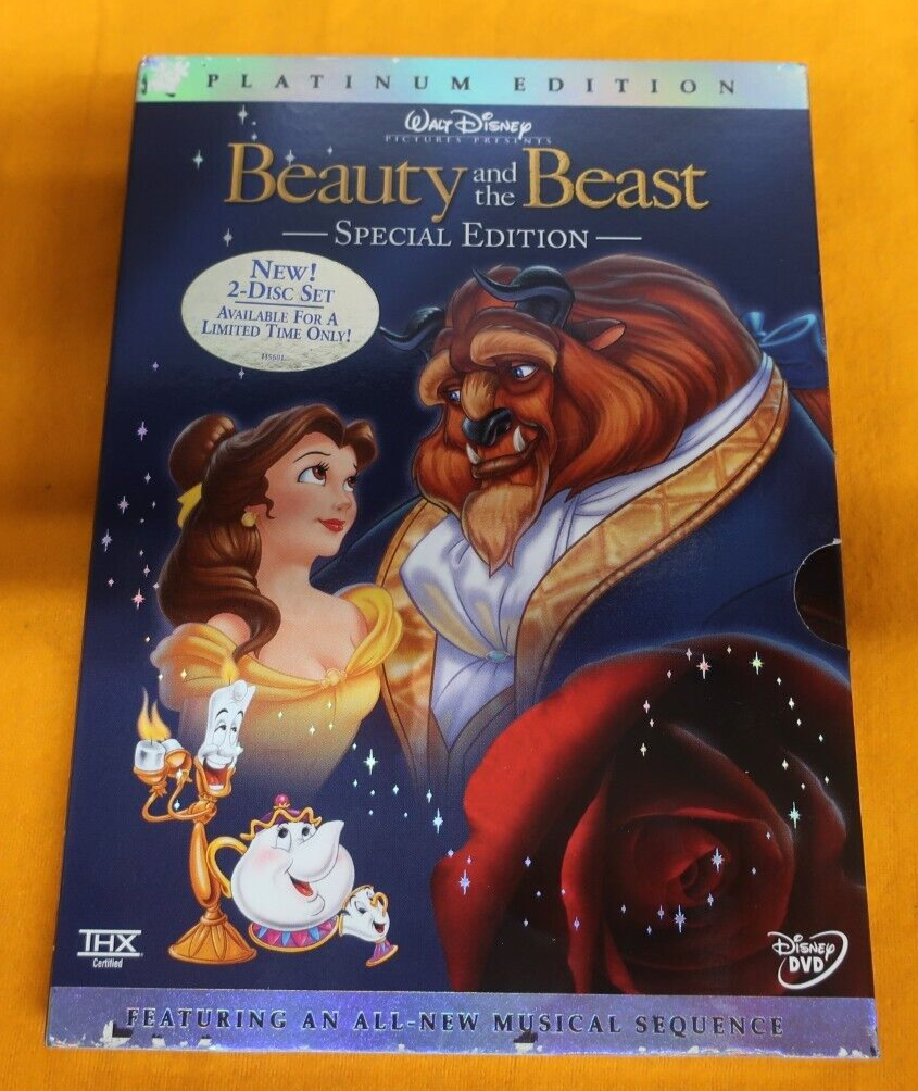 Beauty And The Beast Platinum Edition Canadian Region 1 *SEALED DVD*