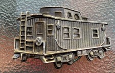 Vintage Limited Edition Western Style Train Belt Buckle