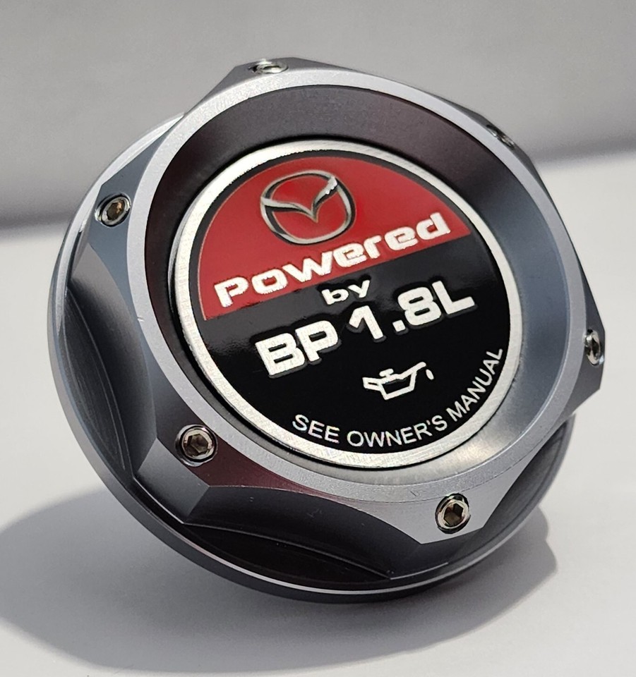 BILLET ENGINE OIL FILLER CAP FOR MAZDA MIATA MX-5 BP 1.8L GUNMETAL ...