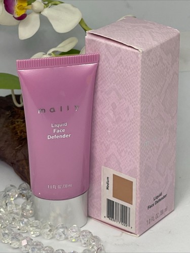 Mally Liquid Face Defender Matte Primer Foundation - Medium - 1 oz - New in Box - Picture 3 of 5