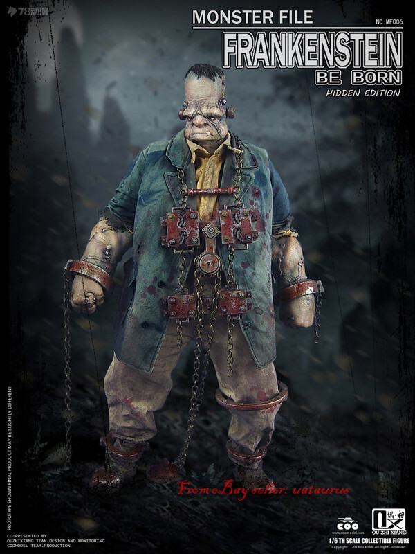 Coomodel X Ouzhixiang Mf006 1/6 Monster File Series-Frankenstein
