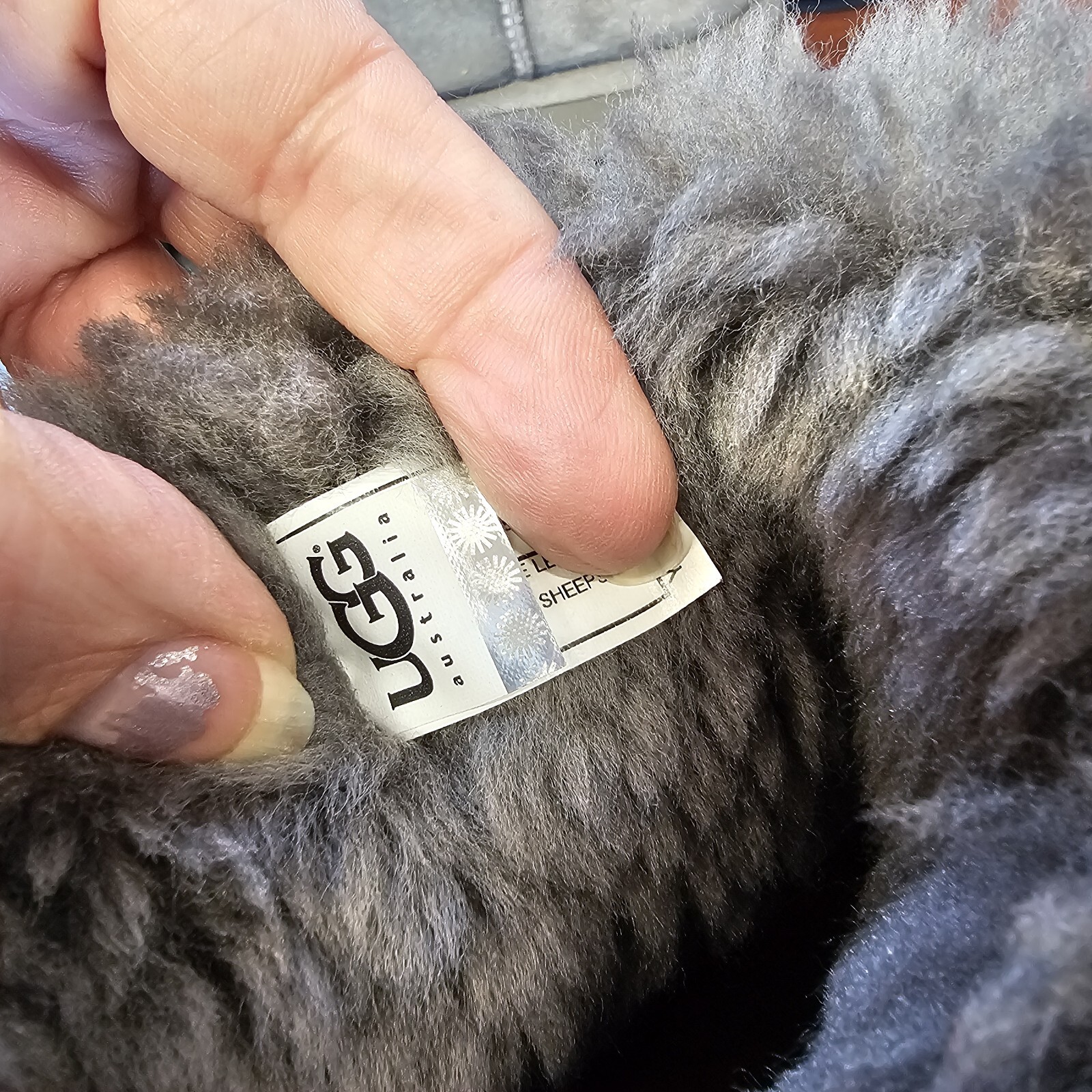 UGG Bailey Button Shearling Suede Leather Classic… - image 8