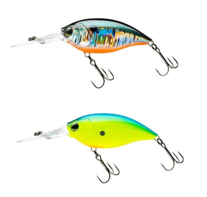 2 Crankbait Fishing Lures, Length: 75mm, Weight: 22.5g, 6-12 Feet