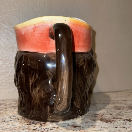 Vintage Captain Morgan Spiced Rum Ceramic Pirate Head Face Pitcher Mug- Japan - 第 4/9 張圖片