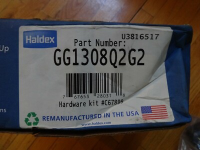 HALDEX GG1308Q2G2 Relined Gripper Kit for 15 in. Meritor ''Q'' Late Style No Cores