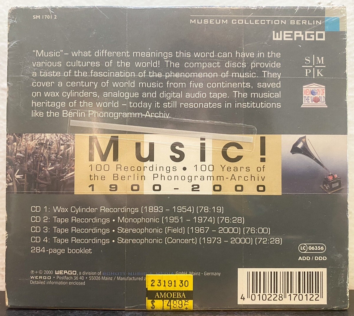 クラシック WERGO 40 Years Music of Our Time Music Berlin