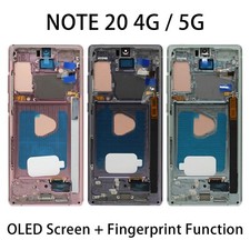 OLED LCD Display Touch Screen Digitizer Frame For Samsung Galaxy Note 20 4G 5G