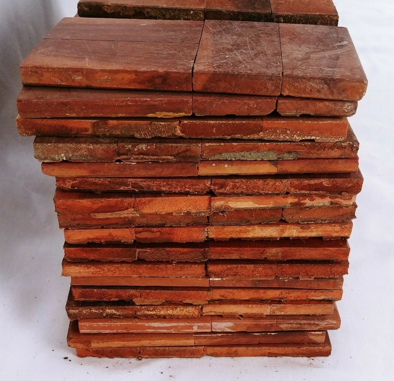 Reclaimed Parquet Flooring Zimbabwe Rhodesian Teak Wood Rectangles Lot