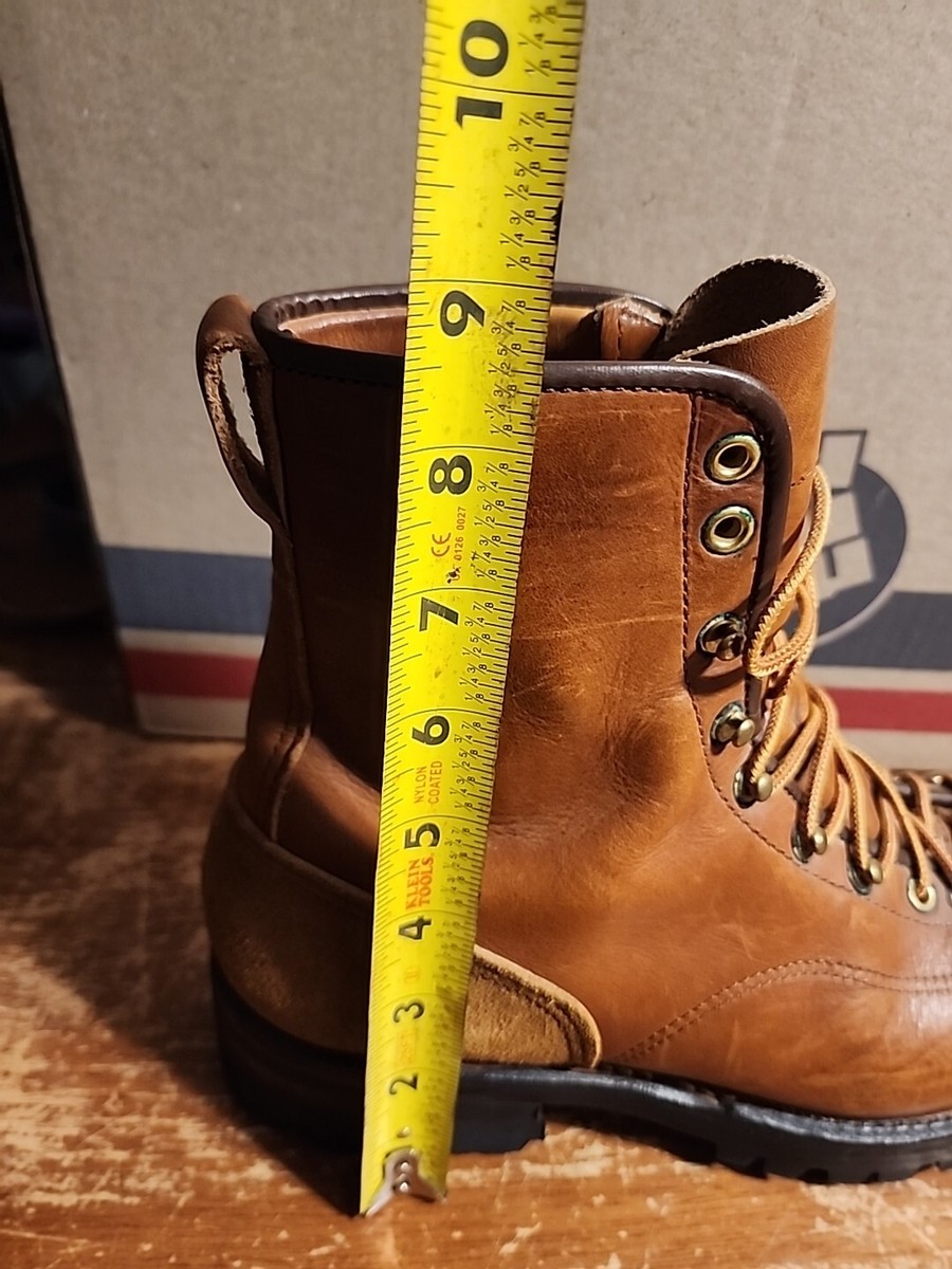 Vintage 70s DANNER Woodsman Mountain Elk Boots Vibram Soles USA