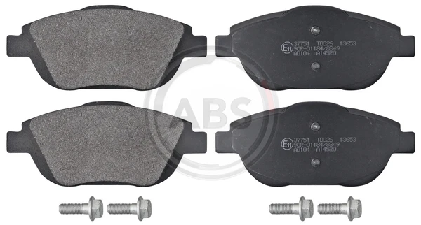 ABS 37751 Bremsbelagsatz 1607083180 | eBay 