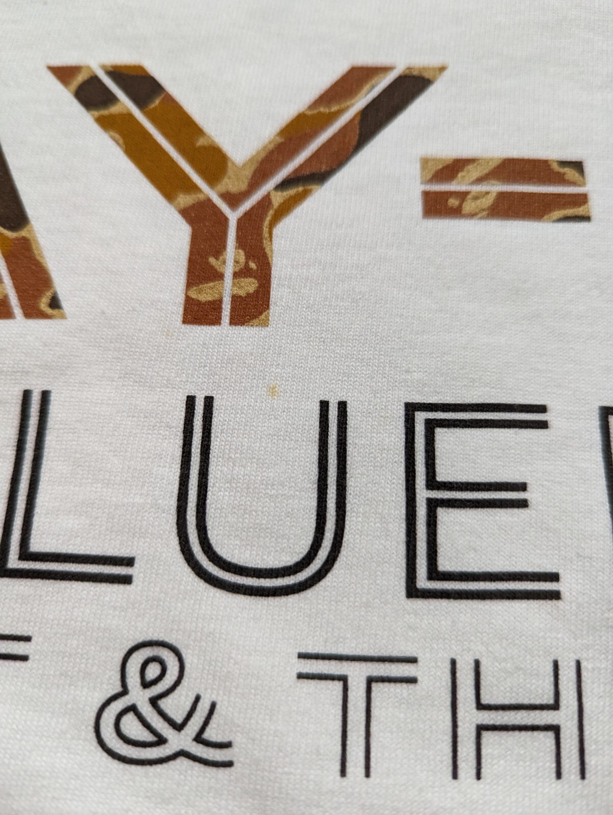 JAY-Z Ape THE BLUEPRINT T-shirt  XL 2 image 8