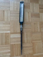VINTAGE GOTHAM INSTRUMENTS RAILROAD TRACK THERMOMETER INDUSTRIAL