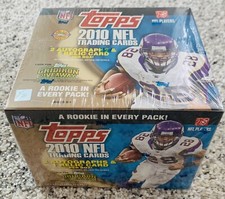 2010 Topps Football JUMBO Hobby Box! Factory Sealed! NEW, 3+ Hits?! Autos Gronk?