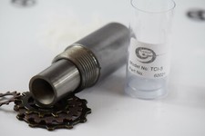 Tungsten Carbide,  Blast Cabinet gun, Insert, TCI-5, Bore 5/16" OD  7/8"