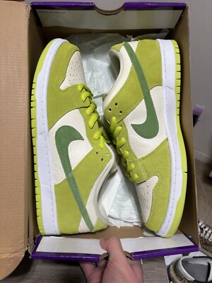 Size 13 - Nike Dunk Sb Low Green Apple Fruity Pack