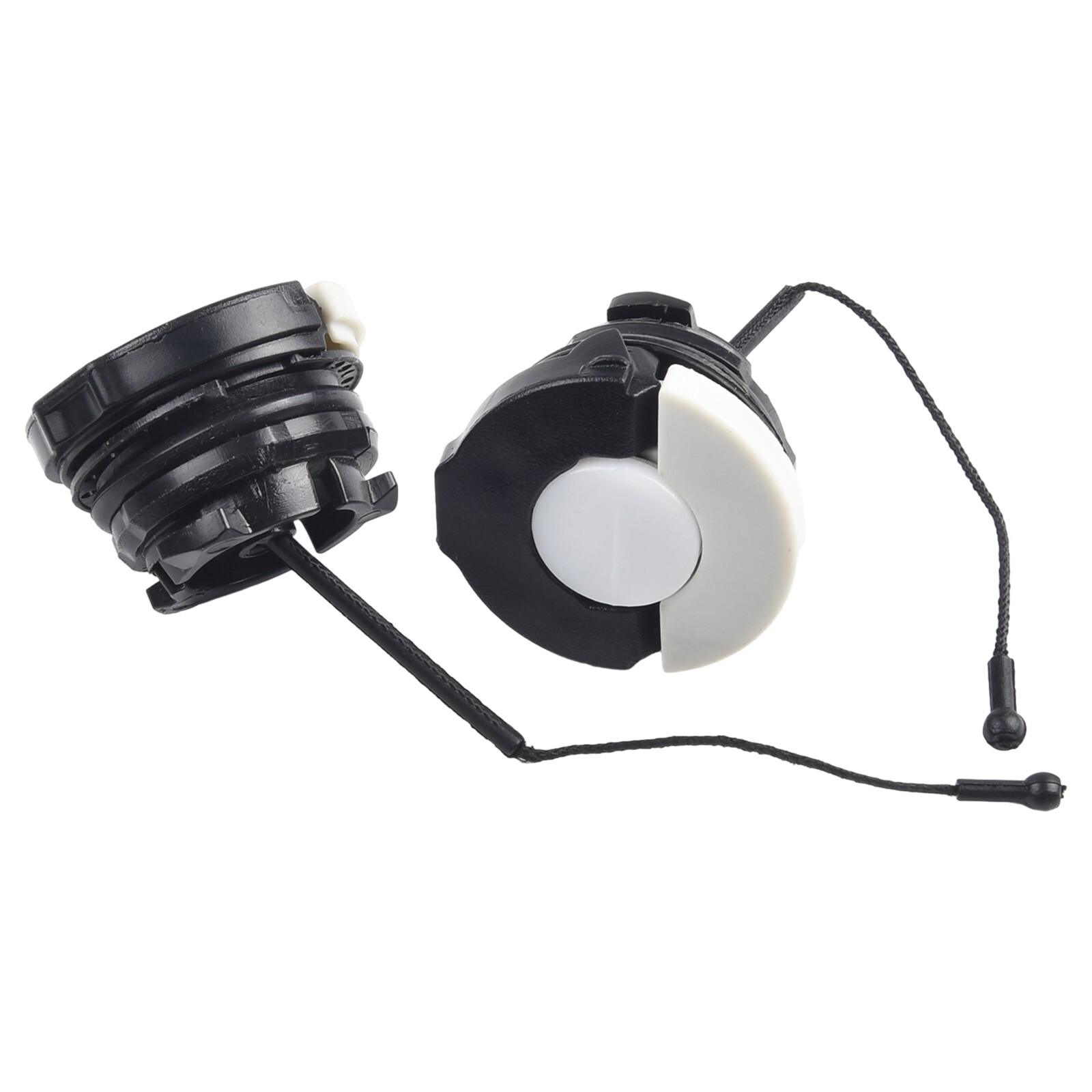 Replacement Gas Tank Fuel Cap + Oil Cap Set for Stihl Chainsaw M 10 M