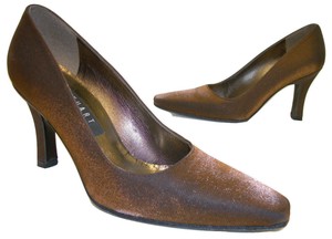bronze pumps