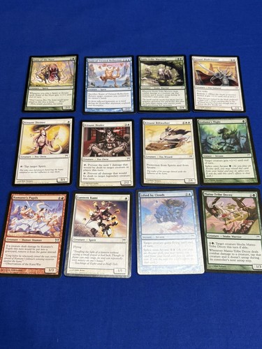 Vintage Lot 120 Magic The Gathering Cards 2004 Champions Of Kamigawa Darksteel - Picture 12 of 18