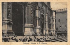 8244) BOLOGNA CHURCH OF S PETRONIO TRAVELLED