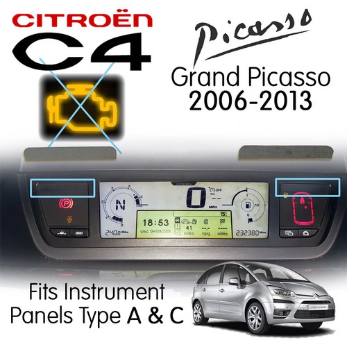 Citroen C4 Picasso 20062013 Dash Display EML MIL SERVICE warning light