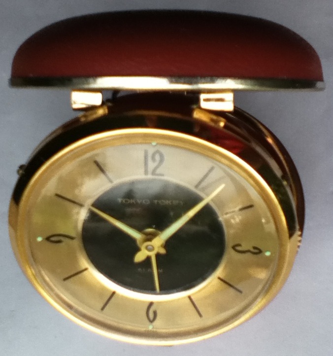 TOKYO TOKEI Vintage travel ALARM clock