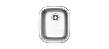 UKINOX UN376 Deep utility Single Bowl  Stainless Steel Kitchen Sink 15" x 19" x