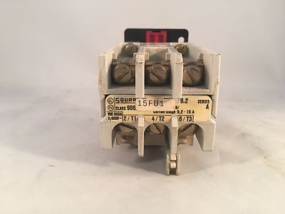 Square D Overload Relay 9065 TM/TMP with Mount
