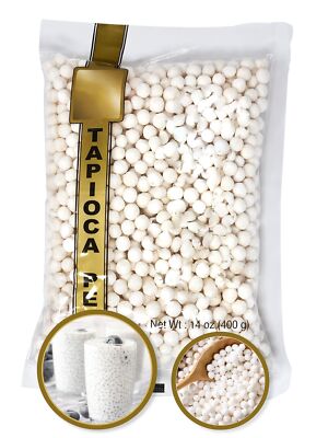 Large Tapioca Boba Pearls Big Sago Balls from Cassava - Best for Bubble Boba ...
