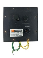 JBL 4602B Cabaret Series Monitor Speaker Input Output Cross Over Panel