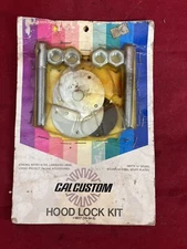 CAL CUSTOM Locking Hood Latch Kit