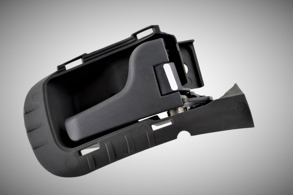 Poignée de porte intérieure droite grise Mercedes Vito W638 1996 1997 1998 1999 2000 2001 2002 2003