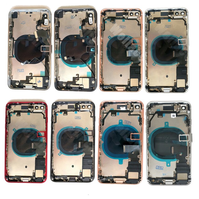 Battery Cover For Apple Iphone 8 Gold Replacement Glass Panel