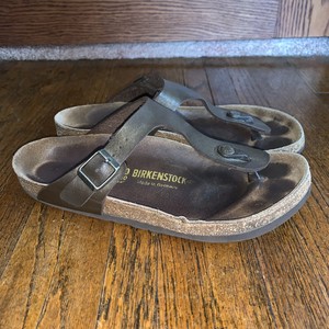 purple metallic birkenstocks
