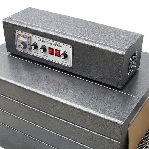 Electric Shrink Tunnel Packaging Machine Chain Type Speed Adjust 220V 5500W - Picture 23 of 24