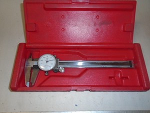 MACHINIST TOOLS LATHE MILL Machinist Mitutoyo Dial Caliper Gage 6"