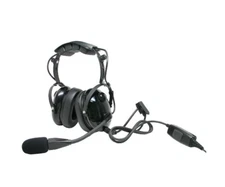ARC T26016 Heavy Duty Earmuff Boom Mic for Harris M/A-COM P Series 2-Way Radios