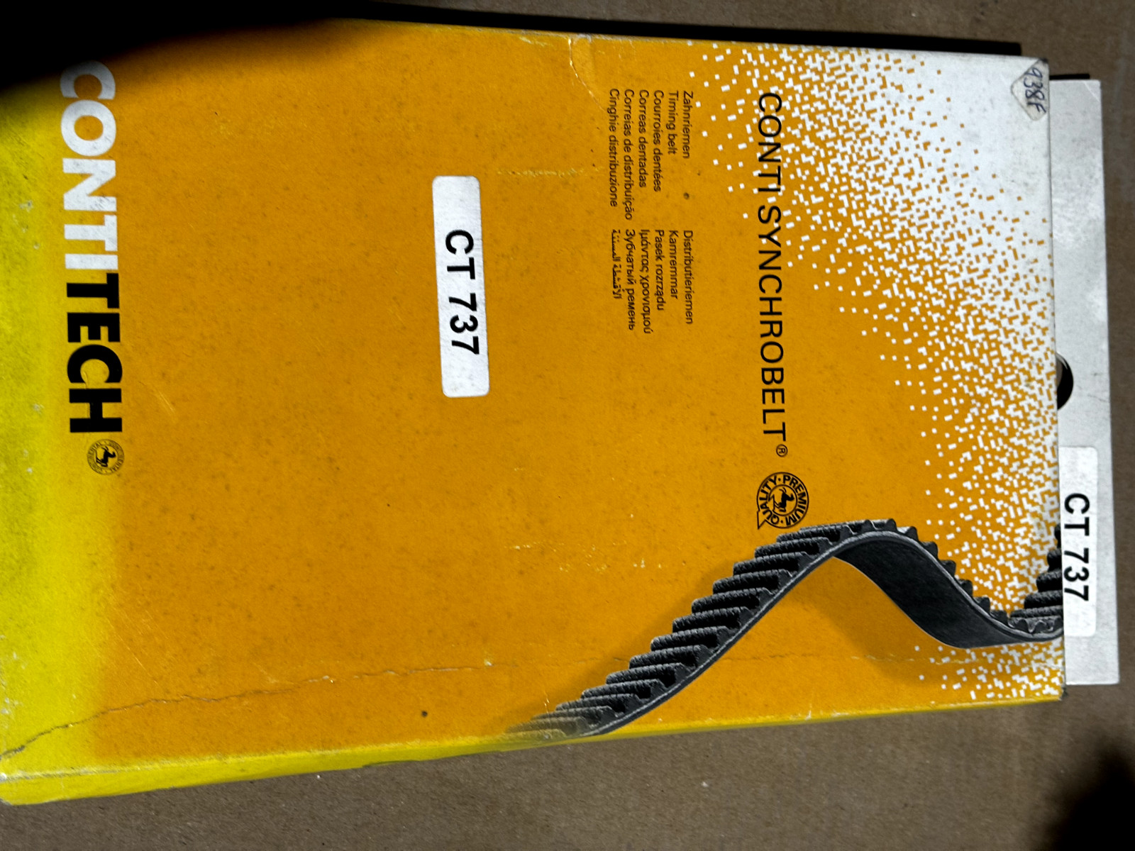 CT737 CONTINENTAL CTAM Timing Belt for VOLVO