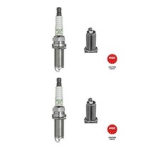 2x NGK 6376 Zündkerze für KIA Sportage SL Nissan X-Trail T30 Hyundai Sonata V NF