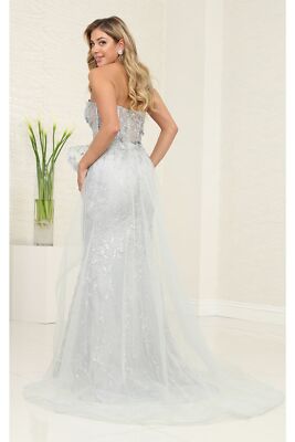 Womens Dresses For Evening Formal Long Sweetheart Strapless Sheath Plus Size  | eBay