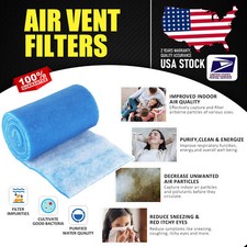 2 Pack 12"X12' VERSATIE & EFFICIENT Floor Ceiling Air Vent FILTRATION For Home