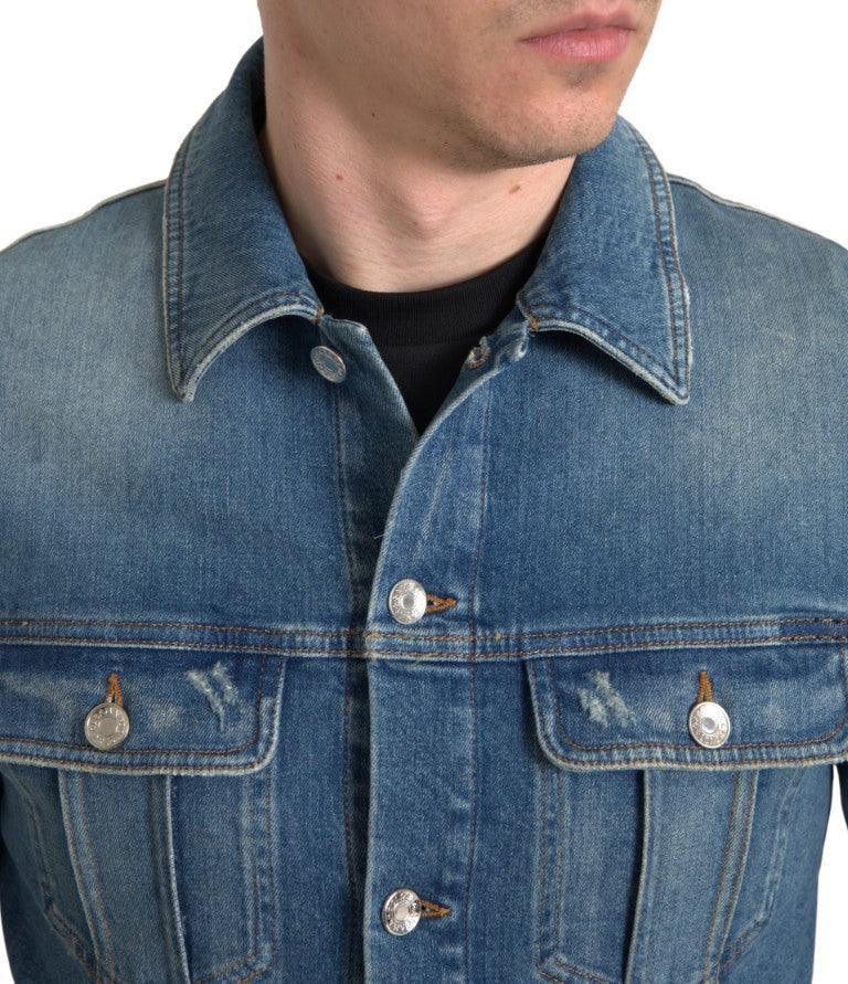 Dolce & Gabbana ブルーデニムジャケット　S 中古・古着通販】DOLCE & GABBANA Basic (ドルチェガッバーナ