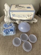 MUFFY VANDERBEAR GARDEN PARTY FINGER SANDWICH SET VINTAGE NABCO NIB