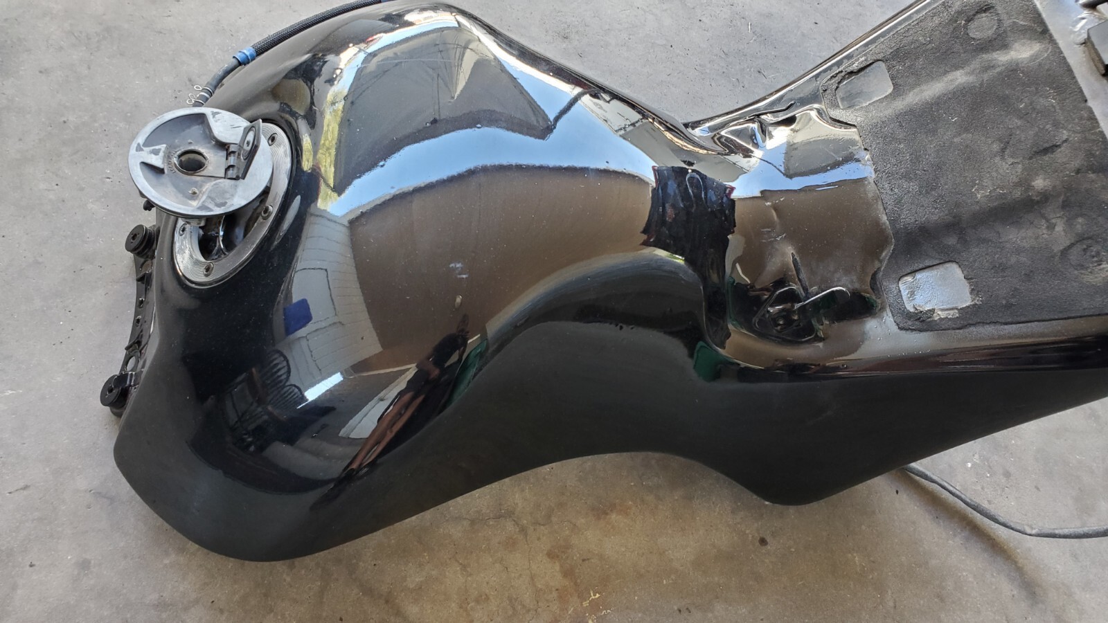 12 13 14 15 16 17 KAWASAKI NINJA ZX14R FUEL GAS TANK OEM CLEAN Black