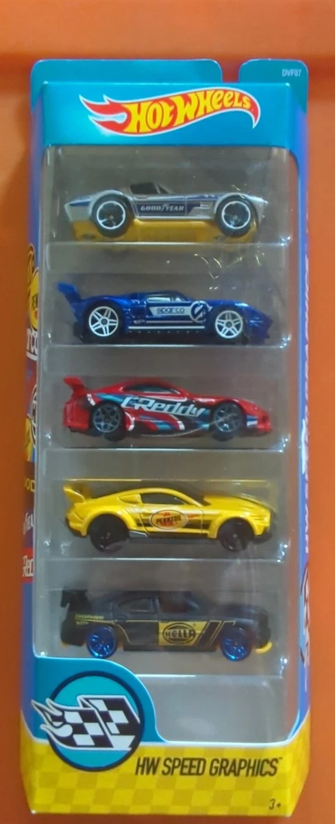 Hot Wheels HW Speed Graphics 5 Pack 2016